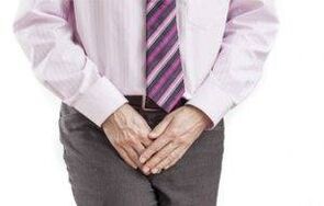 Anzeichen und Symptome einer chronischen Prostatitis