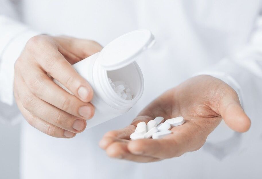 Pharmakologische Behandlung von Prostatitis.